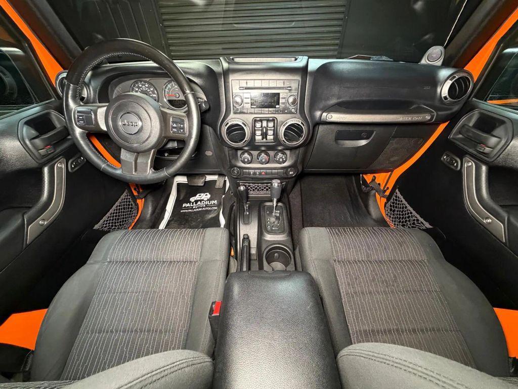 used 2012 Jeep Wrangler Unlimited car, priced at $16,500