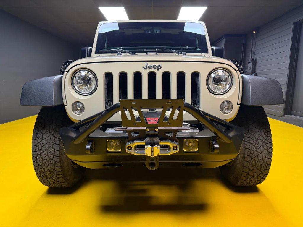 used 2017 Jeep Wrangler Unlimited car, priced at $23,500