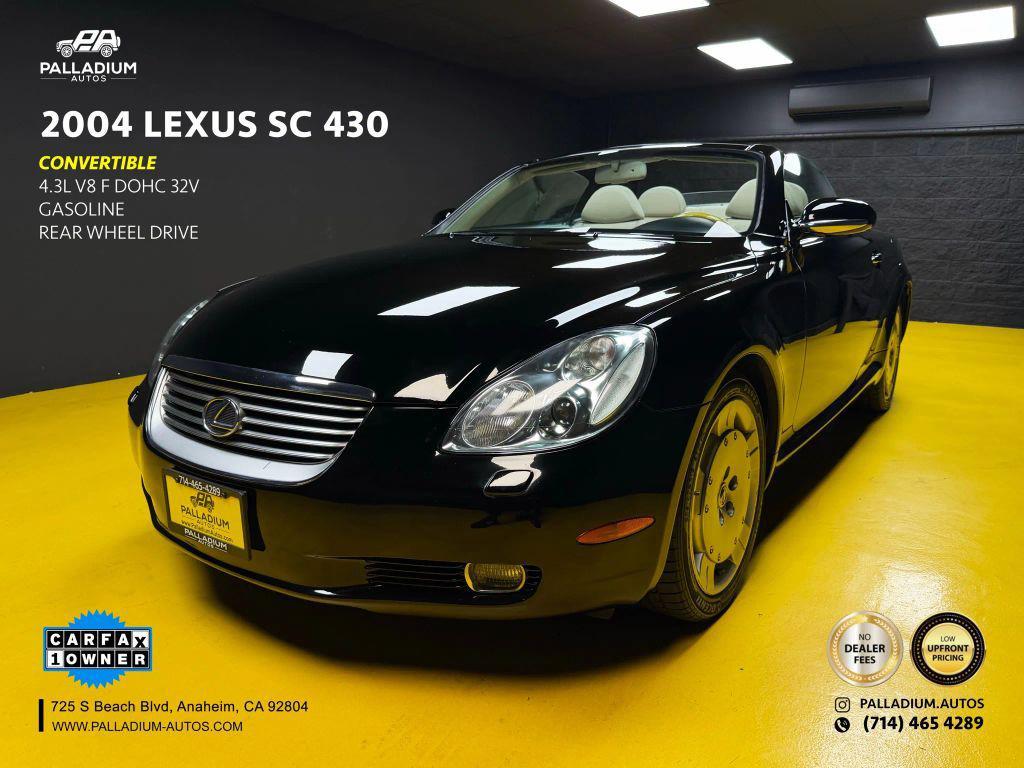used 2004 Lexus SC 430 car, priced at $24,999