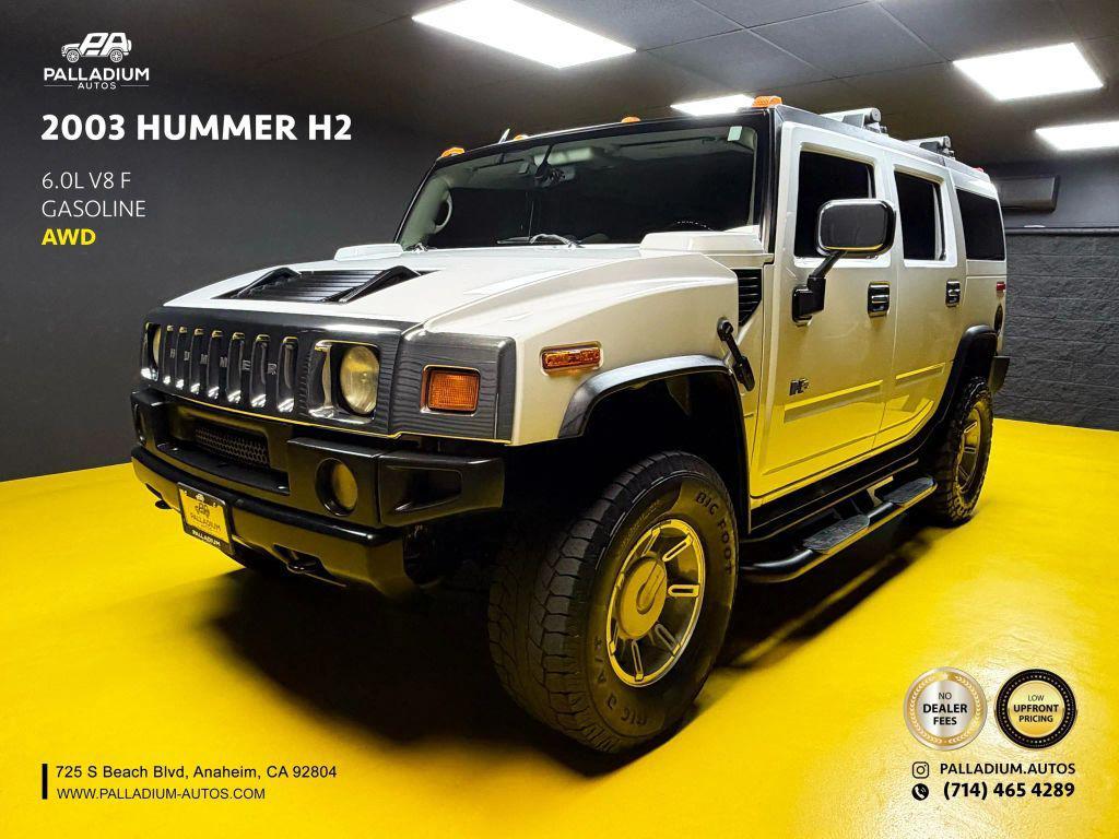 used 2003 Hummer H2 car, priced at $10,650