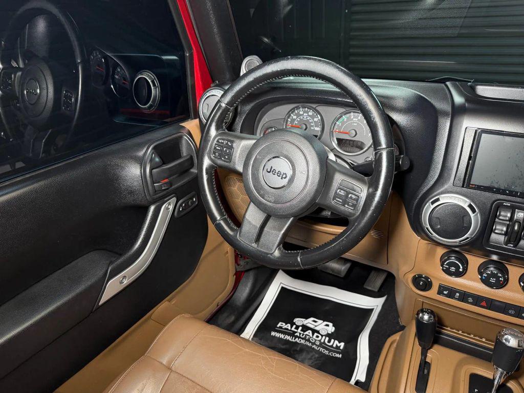 used 2012 Jeep Wrangler Unlimited car, priced at $16,150