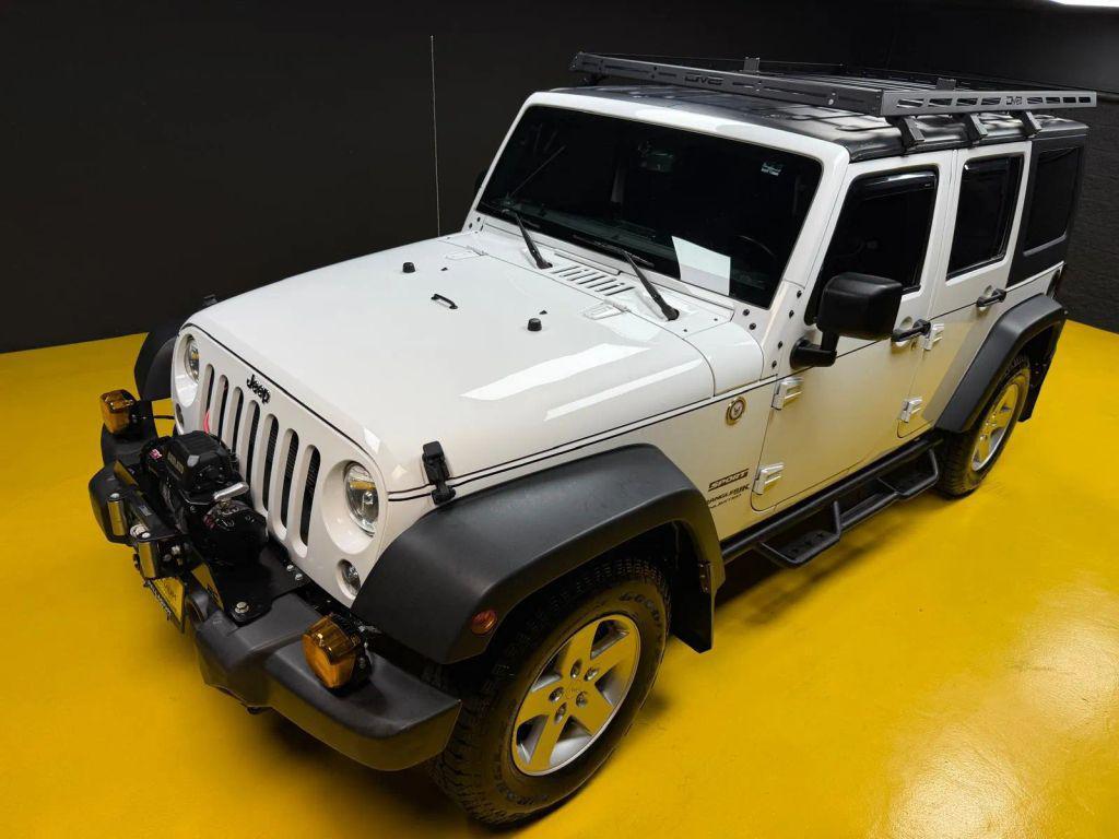 used 2018 Jeep Wrangler JK Unlimited car, priced at $19,997