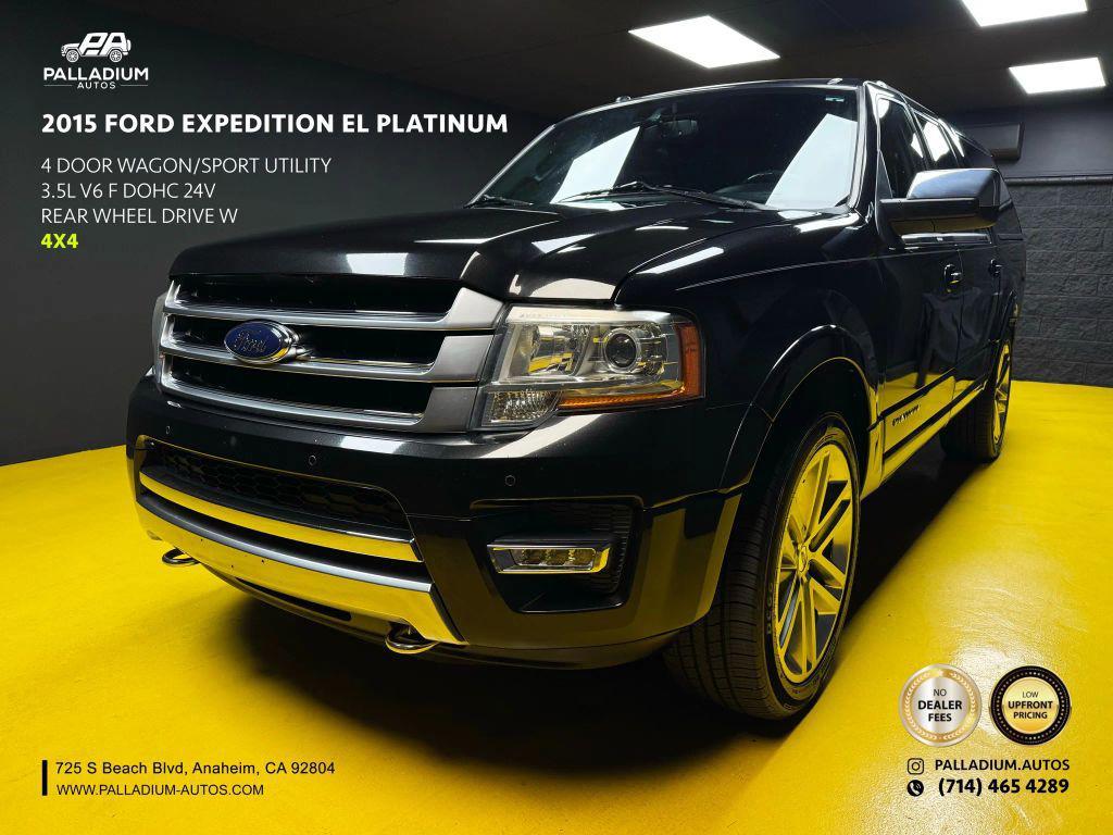 used 2015 Ford Expedition EL car, priced at $17,997