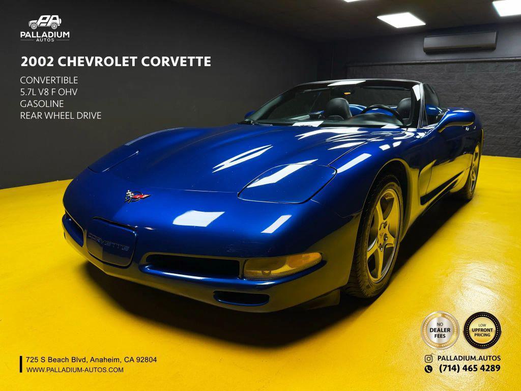 used 2002 Chevrolet Corvette car, priced at $15,997