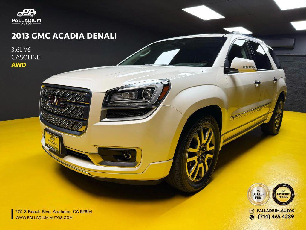 used 2013 GMC Acadia car, priced at $10,750