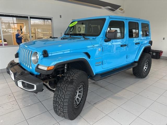 used 2021 Jeep Wrangler Unlimited car, priced at $27,777