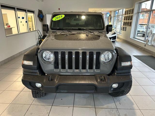 used 2018 Jeep Wrangler car, priced at $19,593