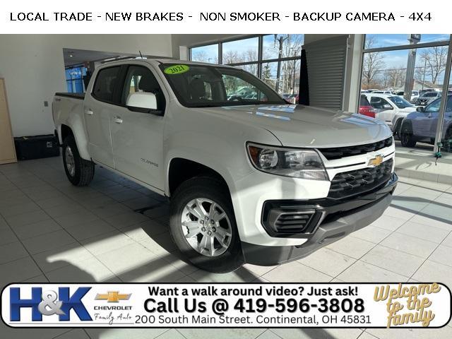 used 2021 Chevrolet Colorado car, priced at $13,799