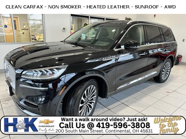 used 2024 Lincoln Aviator car, priced at $50,972