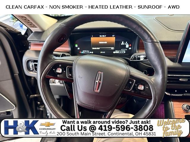 used 2024 Lincoln Aviator car, priced at $50,972
