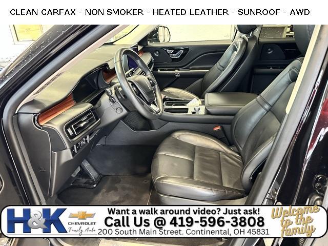 used 2024 Lincoln Aviator car, priced at $50,972