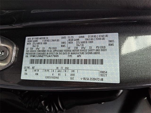 new 2026 Ford Escape car, priced at $41,375