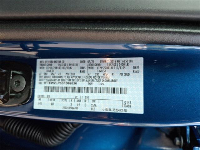 new 2025 Ford F-150 car, priced at $53,535