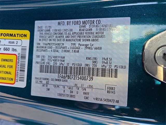 new 2026 Ford Mustang car, priced at $61,985