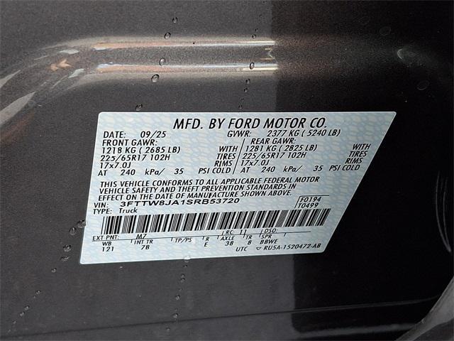 new 2025 Ford Maverick car, priced at $34,180