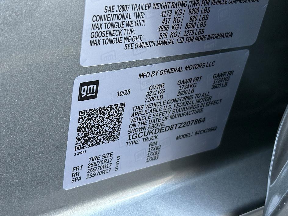 new 2026 Chevrolet Silverado 1500 car, priced at $42,589