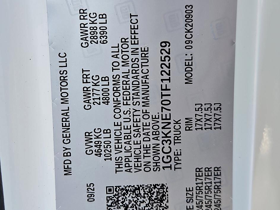 new 2026 Chevrolet Silverado 2500 car, priced at $44,094