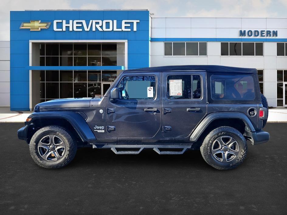 used 2018 Jeep Wrangler Unlimited car, priced at $19,495