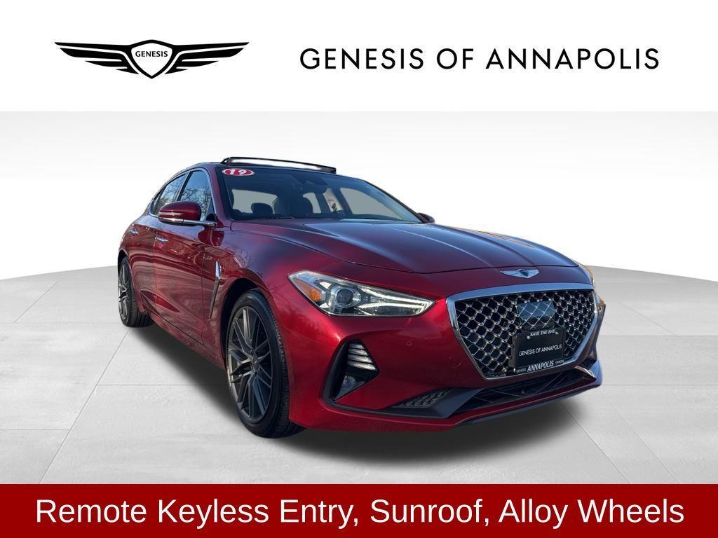 used 2019 Genesis G70 car, priced at $21,685