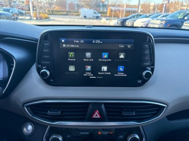 used 2020 Hyundai Santa Fe car, priced at $19,615