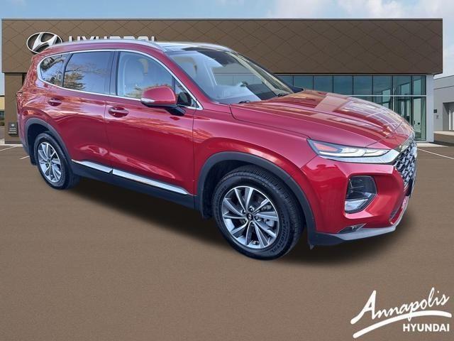 used 2020 Hyundai Santa Fe car, priced at $19,615