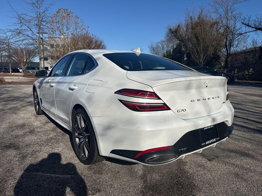 new 2025 Genesis G70 car, priced at $42,495