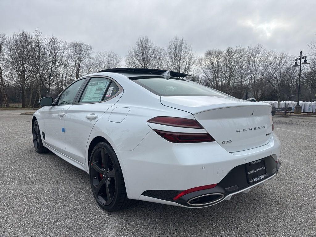 new 2026 Genesis G70 car, priced at $55,145