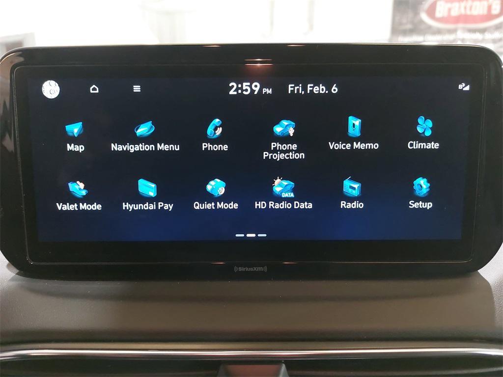 used 2023 Hyundai Santa Fe car, priced at $25,990