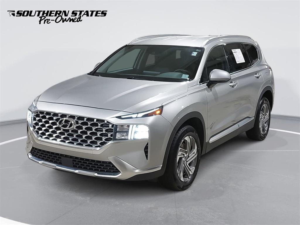 used 2021 Hyundai Santa Fe car, priced at $21,990