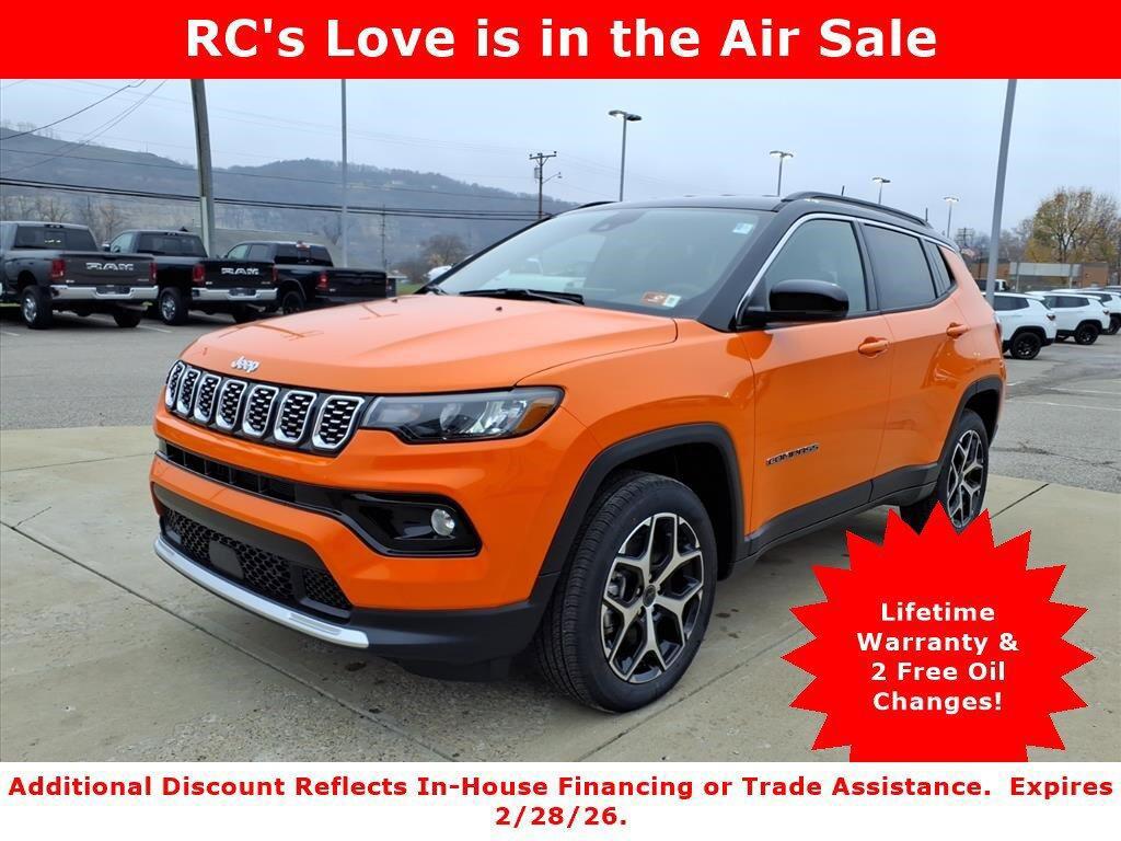 new 2026 Jeep Compass car, priced at $29,142