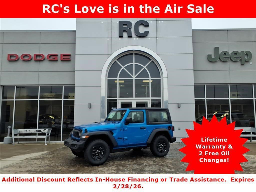 new 2026 Jeep Wrangler car, priced at $38,127