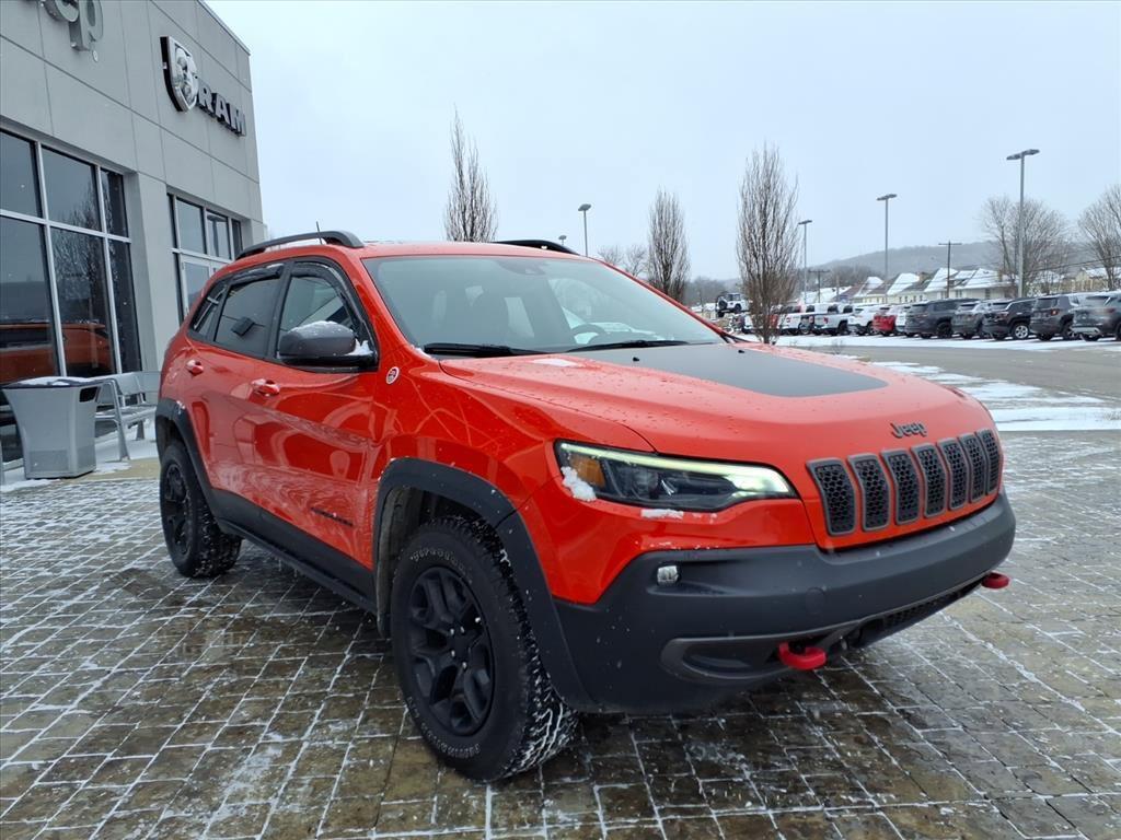 used 2021 Jeep Cherokee car, priced at $18,208