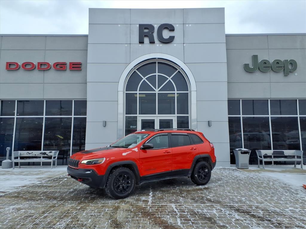 used 2021 Jeep Cherokee car, priced at $18,208
