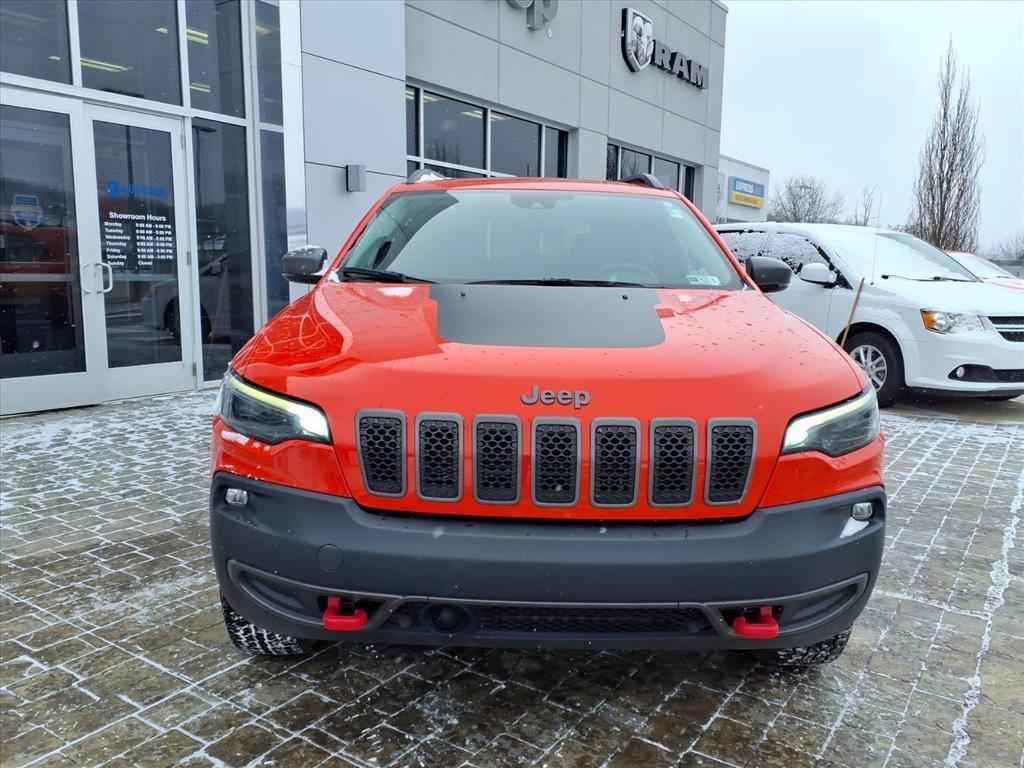 used 2021 Jeep Cherokee car, priced at $18,208