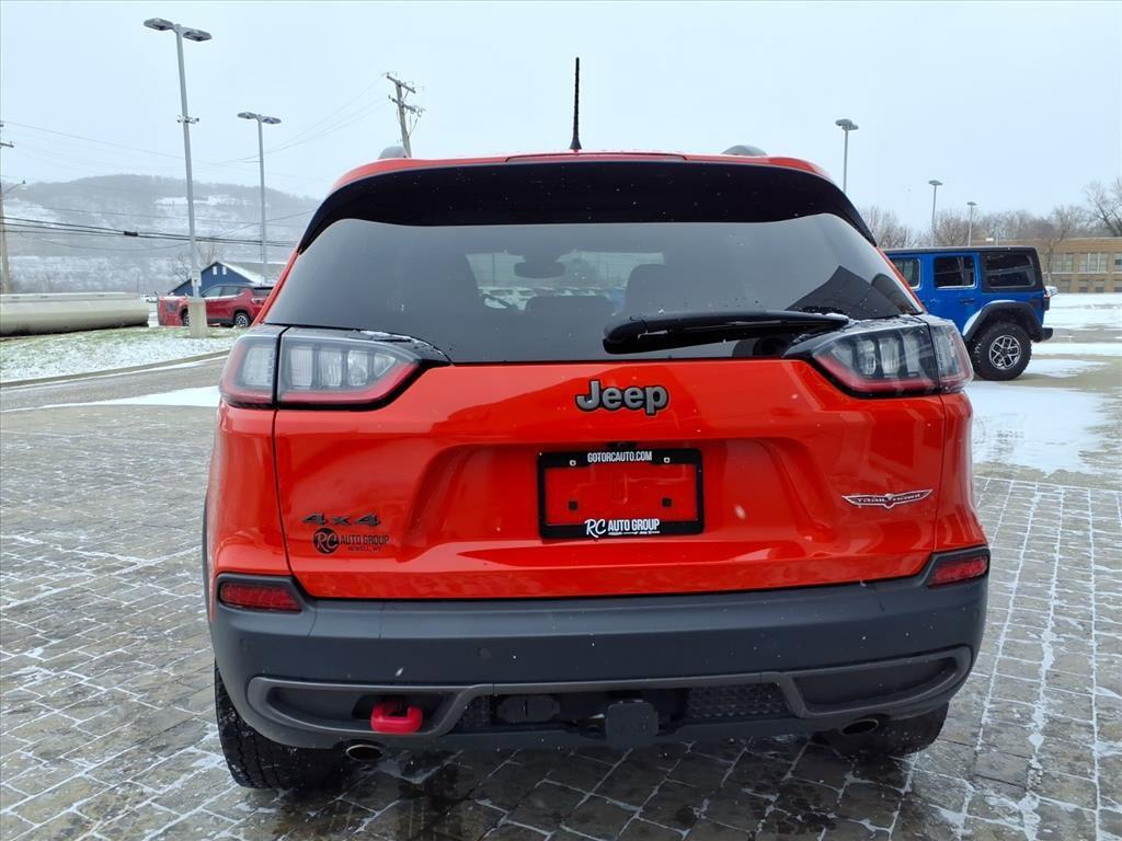 used 2021 Jeep Cherokee car, priced at $18,208