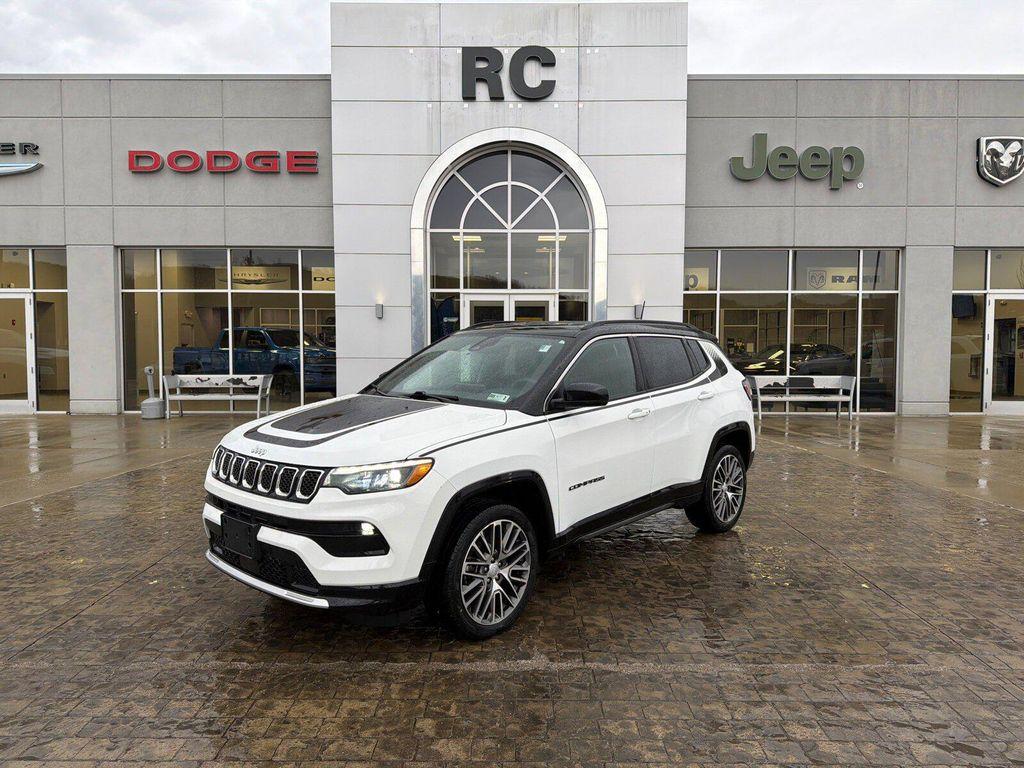 used 2023 Jeep Compass car, priced at $23,468