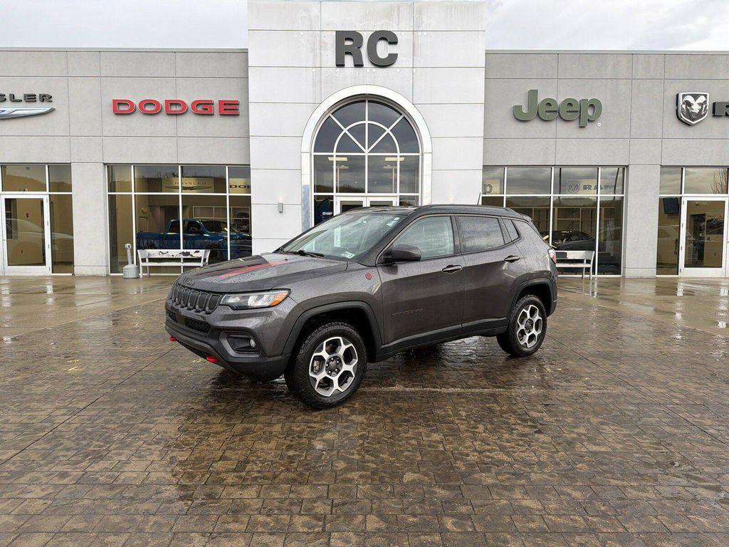 used 2022 Jeep Compass car, priced at $23,471