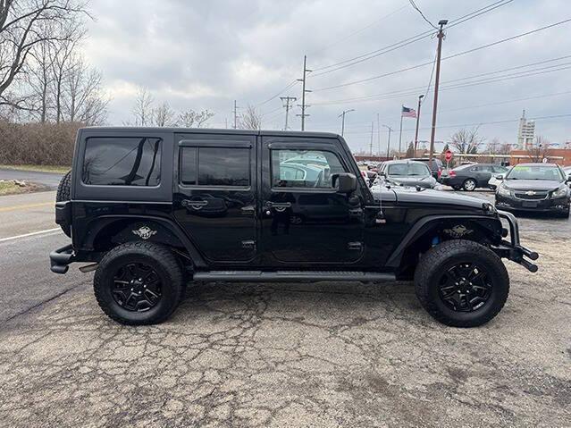 used 2015 Jeep Wrangler Unlimited car, priced at $13,495