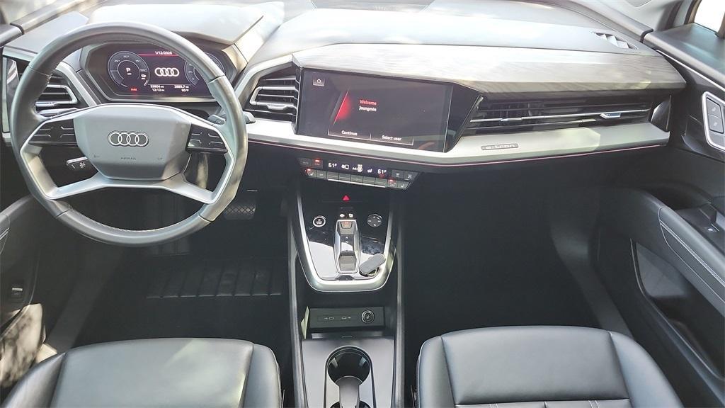used 2023 Audi Q4 e-tron car, priced at $24,633