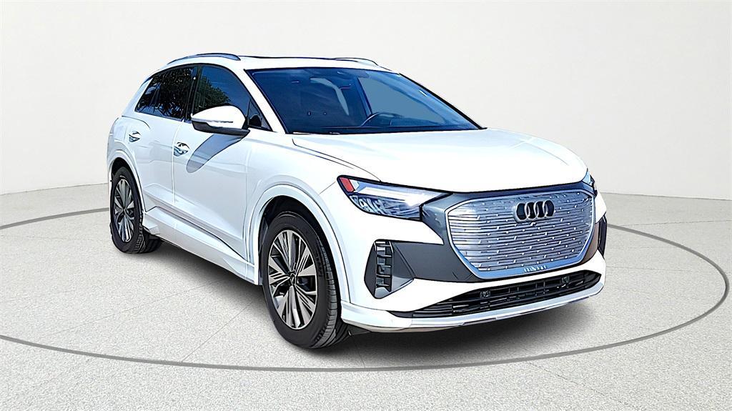 used 2023 Audi Q4 e-tron car, priced at $24,633