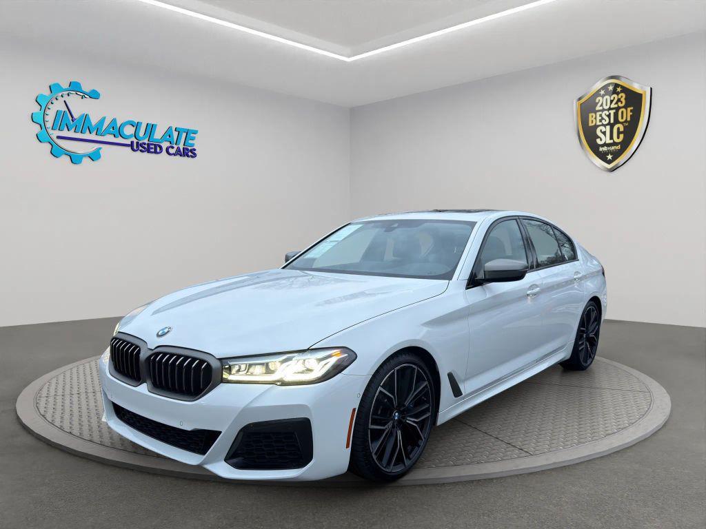 used 2023 BMW M550 car, priced at $61,829