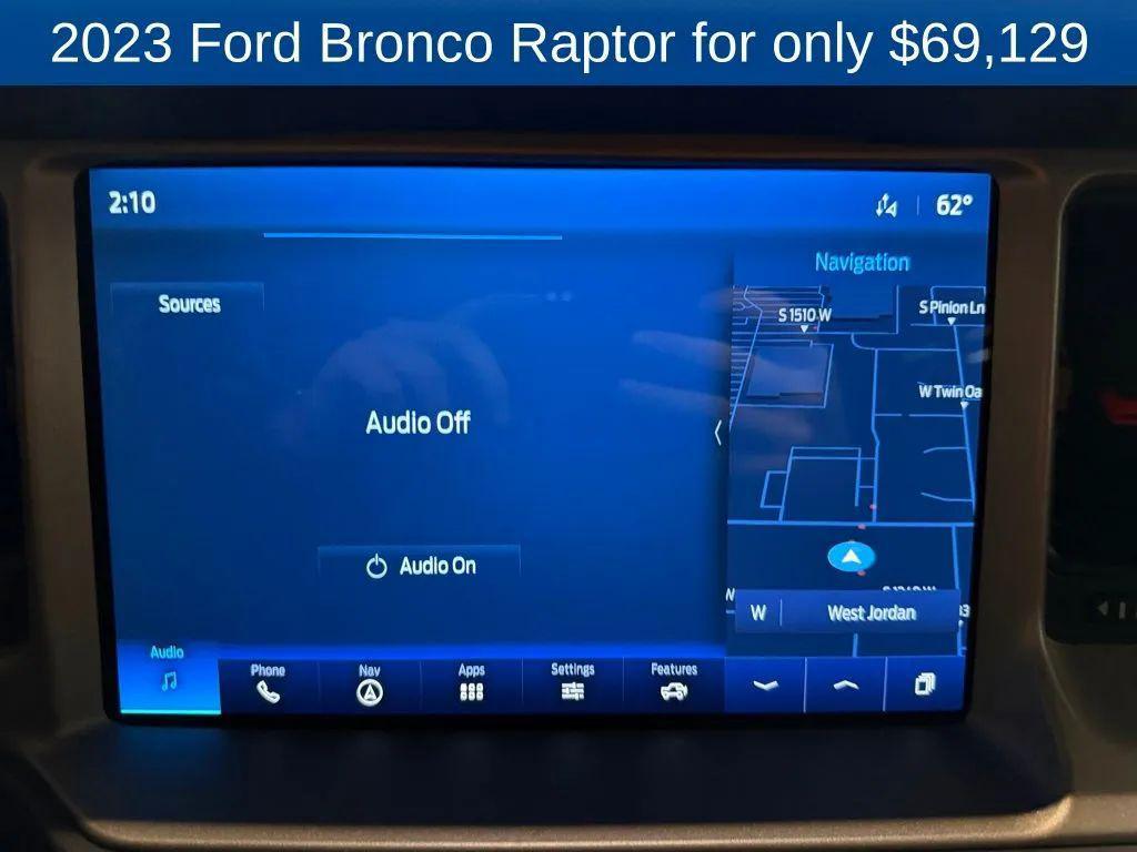 used 2023 Ford Bronco car, priced at $68,990