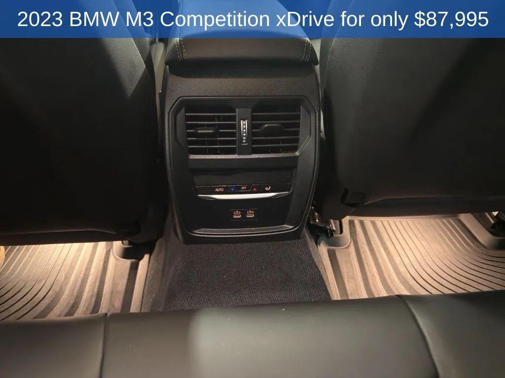used 2023 BMW M3 car, priced at $84,997