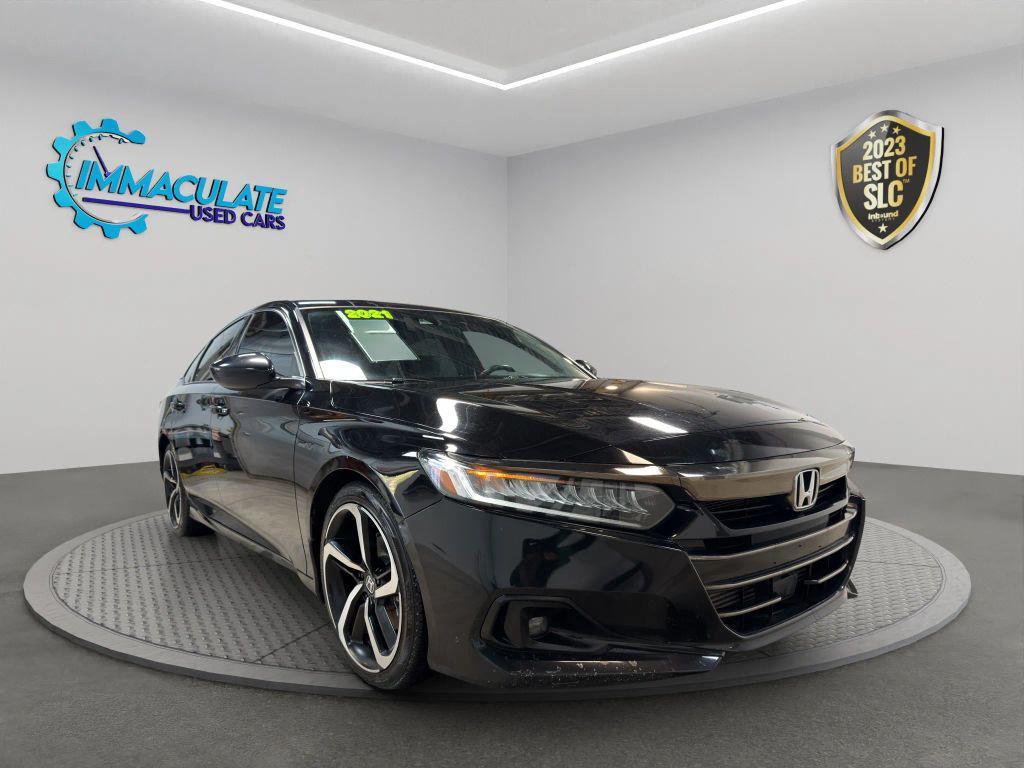 used 2021 Honda Accord car, priced at $21,890