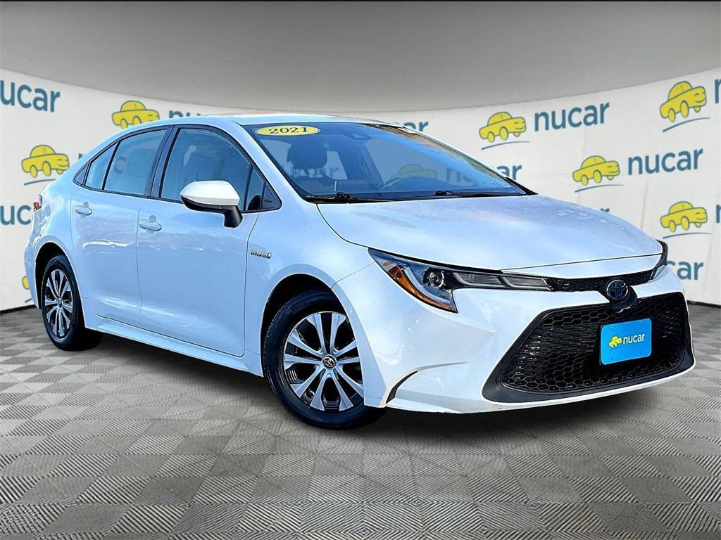 used 2021 Toyota Corolla Hybrid car, priced at $14,999