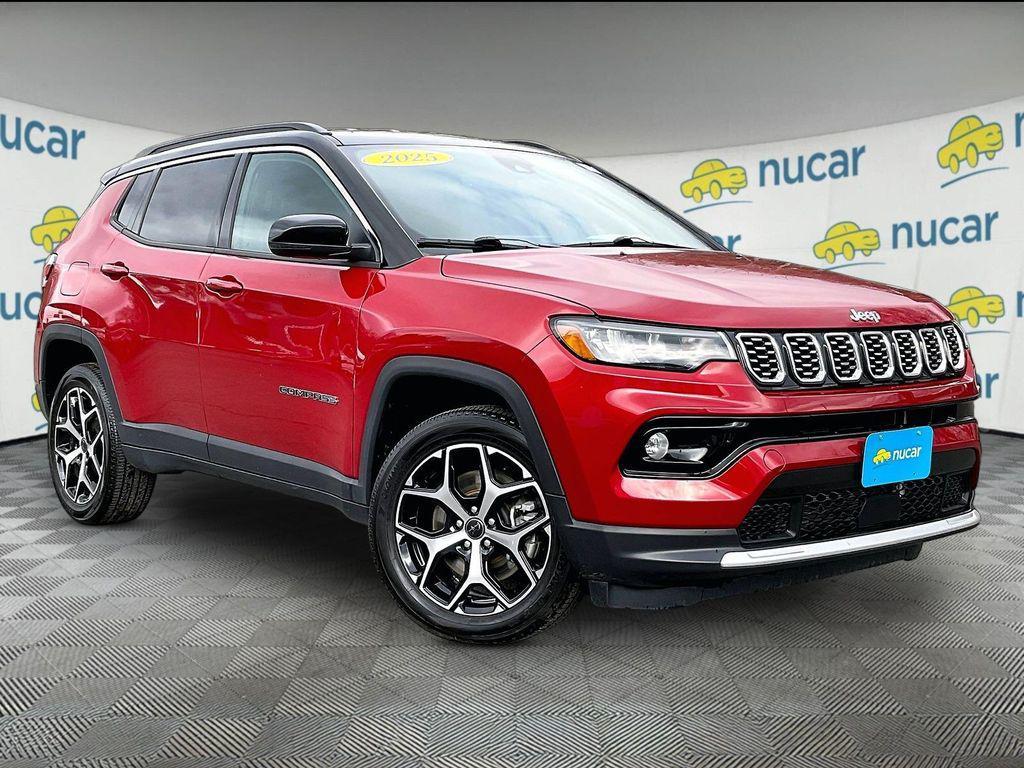 used 2025 Jeep Compass car, priced at $26,278