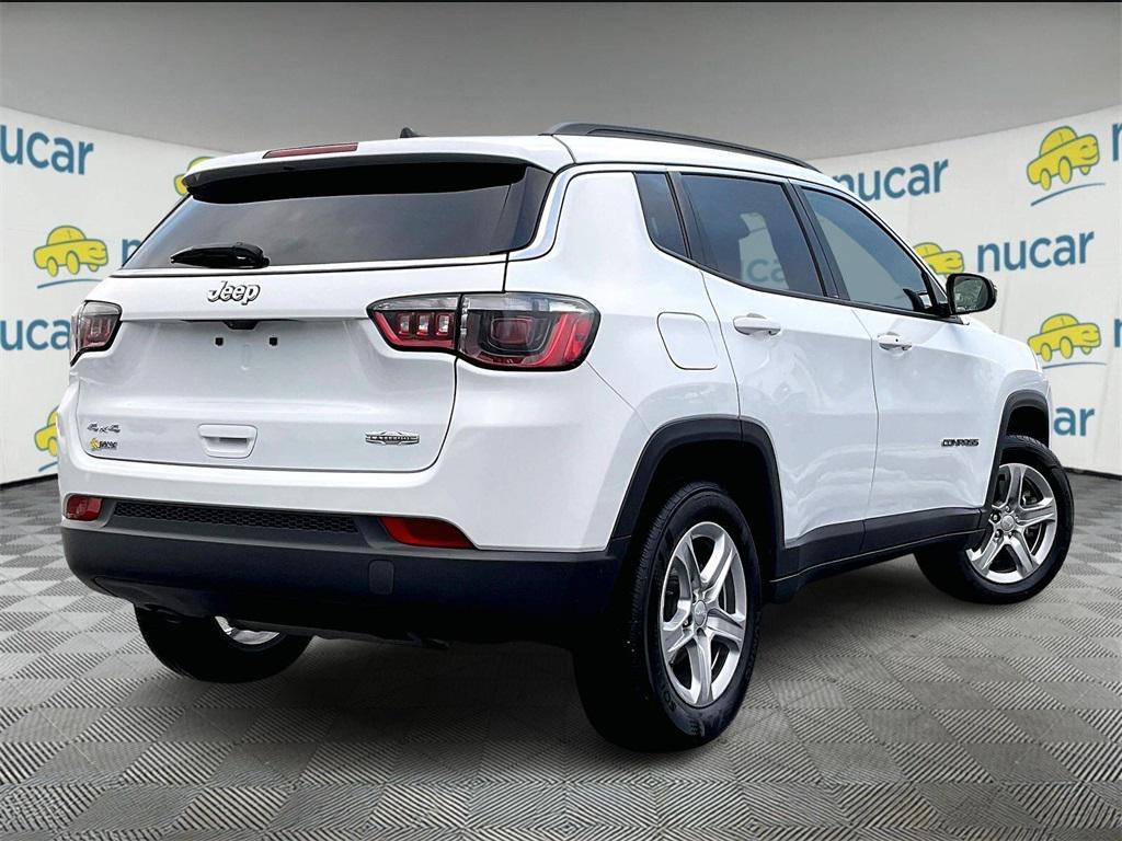 used 2024 Jeep Compass car, priced at $19,000