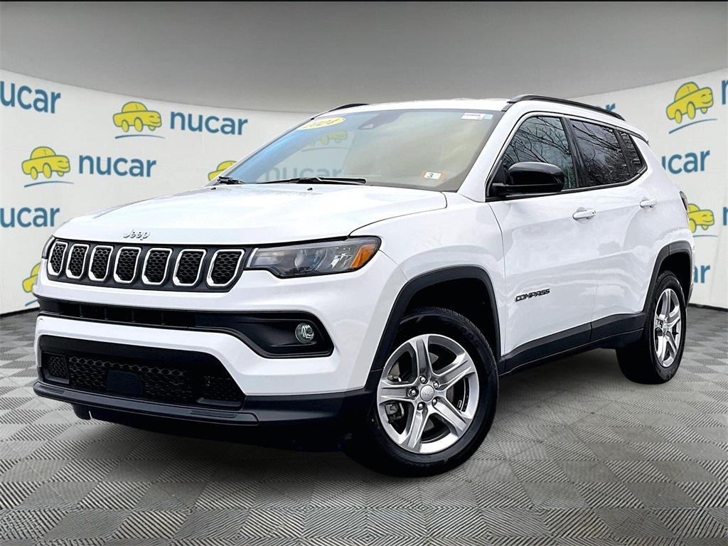 used 2024 Jeep Compass car, priced at $19,000