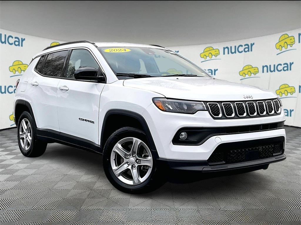 used 2024 Jeep Compass car, priced at $19,000