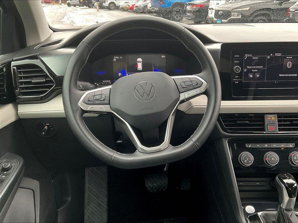 used 2025 Volkswagen Taos car, priced at $23,402